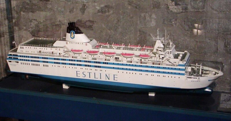 Model_of_MS_Estonia. – Bild: SSG