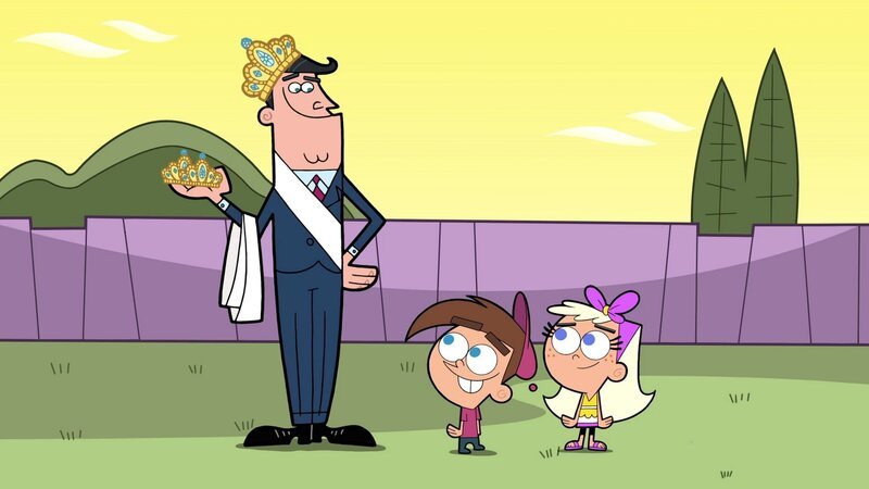 L-R: Mr. Turner, Timmy, Chloe – Bild: ViacomCBS