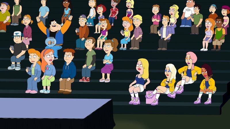 L-R: Francine, The Golden Girls (Sophia, Blanch, Dorothy) – Bild: ViacomCBS