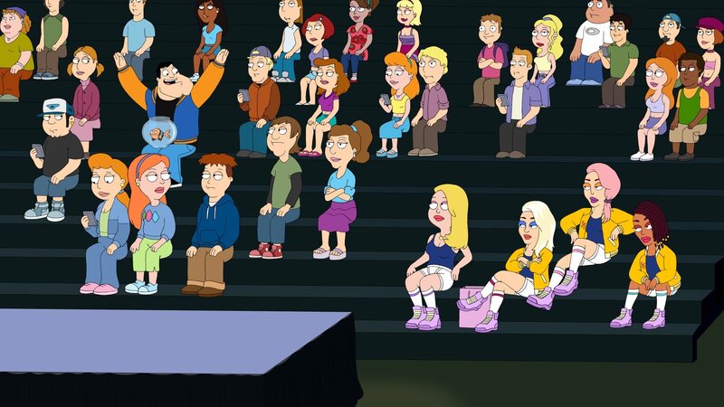 L-R: Francine, The Golden Girls (Sophia, Blanch, Dorothy) – Bild: ViacomCBS