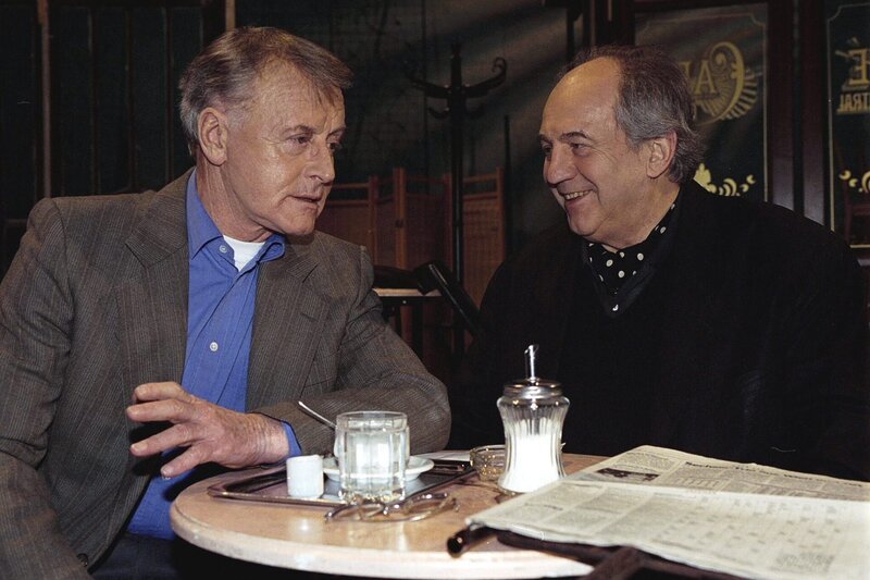 Helmuth Lohner, Otto Schenk. – Bild: ORF/Ali Schafler Helmuth Lohner, Otto Schenk. – Bild: ORF/Ali Schafler