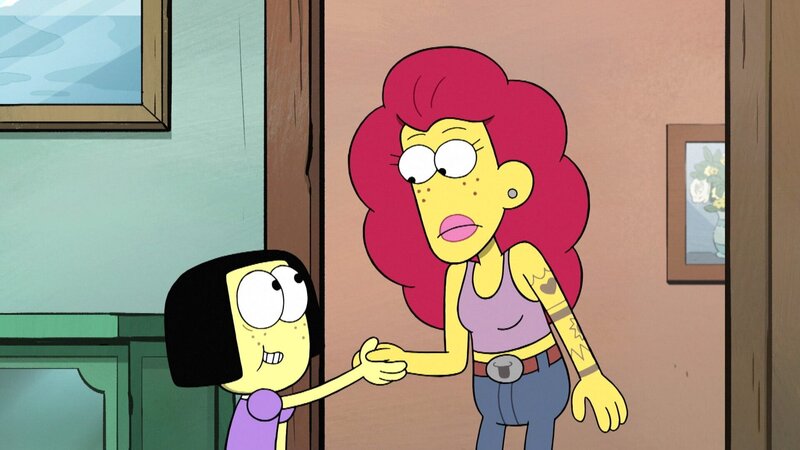 First from the left: Tilly Green. – Bild: Disney+