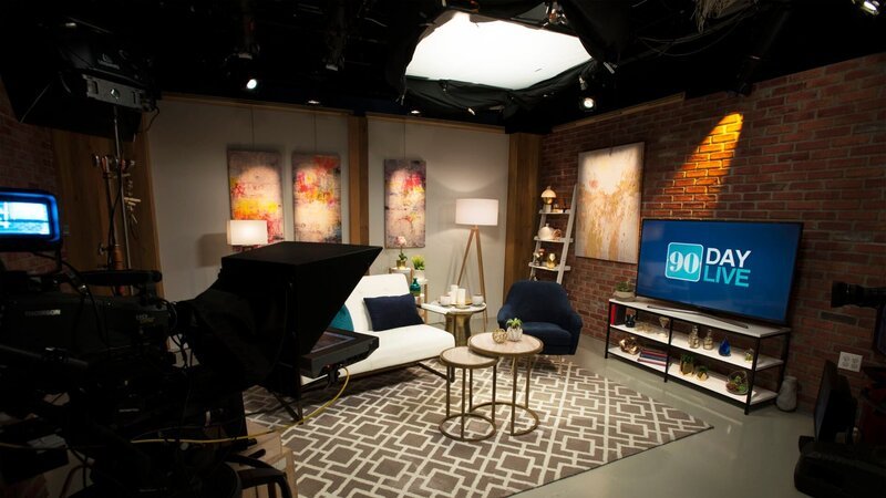 The set for 90 Day Live. – Bild: Discovery Communications
