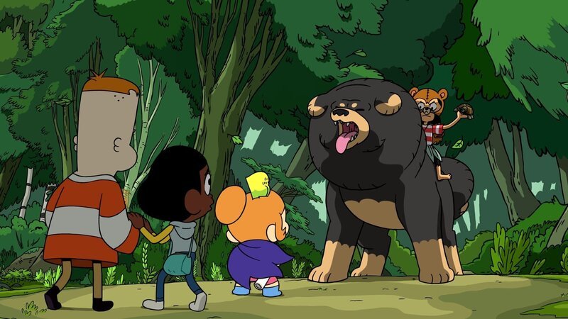v.li.: J.P., Craig, Kelsey, Mortimor, Cheese Sticks, Wildernessa – Bild: The Cartoon Network, Inc.