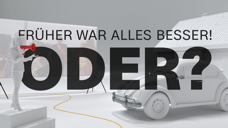Unseren oft nostalgisch verklärten Erinnerungen stellt die Dokumentation überraschende Fakten gegenüber. – Bild: ZDF und feedmee./​feedmee