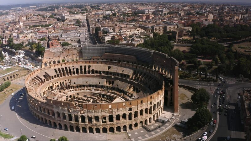 Das Kolosseum ist das größte je gebaute Amphitheater der Welt. – Bild: ZDF