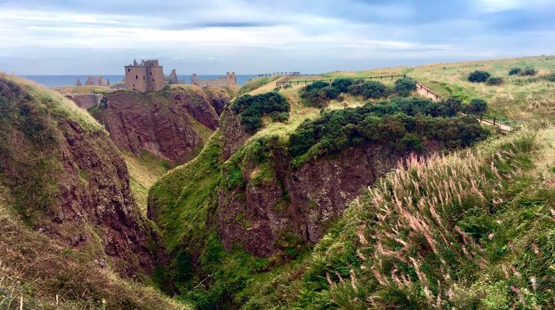 Dunnottar Castle bei Stonehaven. – Bild: BR/​NDR/​Babette Hnup/​Babette Hnup