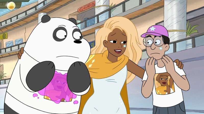 l-r: Grizz (Eric Edelstein), Estellar (Estelle) – Bild: The Cartoon Network, Inc.