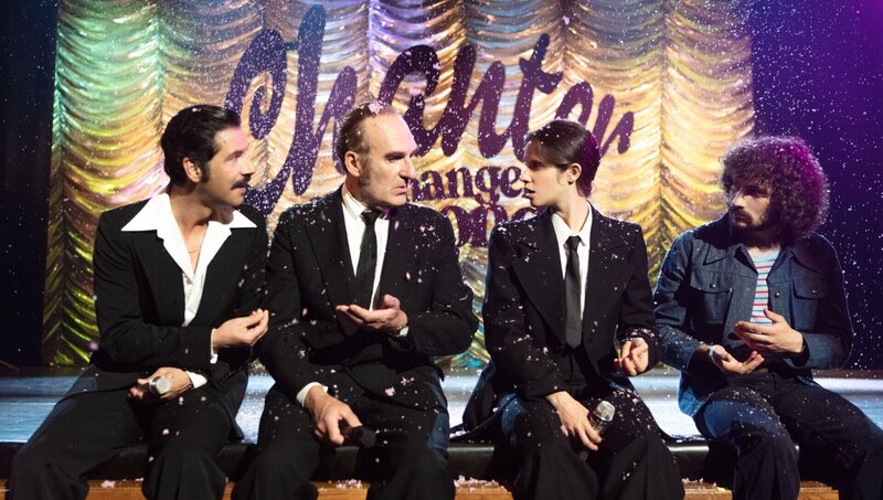 Melvil Poupaud (Didier Mathure), Michel Vuillermoz (Marcel Benes), Daphné Patakia (Véra Clouseau), Quentin Dolmaire (Rémy Bidaut) – Bild: Nicolas Velter /​ Montebello Productions /​ Canal+