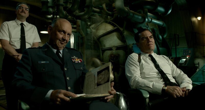 David Hewlett (Fleming), Nick Searcy (General Hoyt), Michael Shannon (Strickland). – Bild: port.hu David Hewlett (Fleming), Nick Searcy (General Hoyt), Michael Shannon (Strickland). – Bild: port.hu