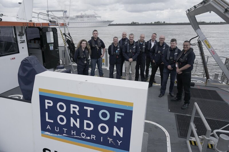 Port of London hydrographic team(National Geographic/​Vaughan Matthews) – Bild: 2019 NGC Network US, LLC. All rights reserved. Lizenzbild frei