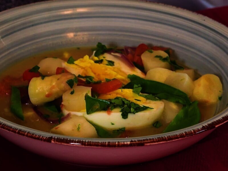 Asiatische Spargelsuppe – Bild: BonGusto
