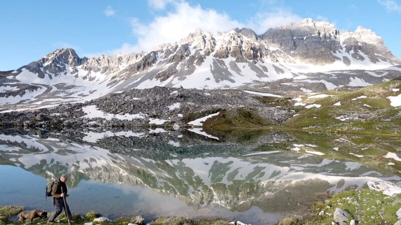 Wildhüter Hans Gartmann am Lai Grand – Bild: doc.station