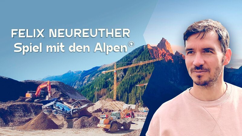 Key Visual mit Typo zur Dokumentation mit Felix Neureuther. – Bild: BR/​Robert Grantner/​Georg Bayerle/​Montage: BR