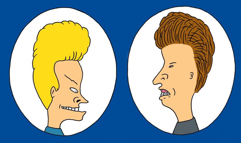 L-R: Beavis und Butt-Head – Bild: MTV