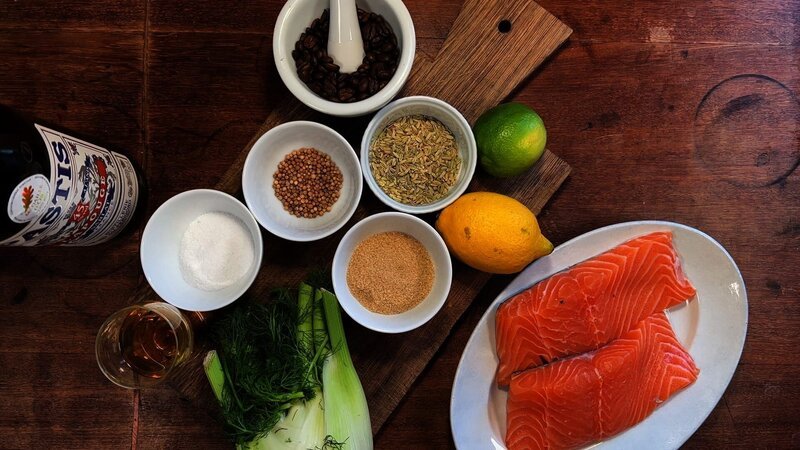 Kaffeegebeizten Lachs – Bild: tv.gusto Kaffeegebeizten Lachs – Bild: tv.gusto
