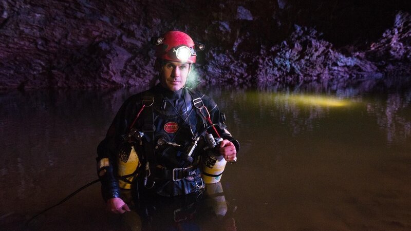 Cave data inside Tham Luang cave.(National Geographic) – Bild: 2019 NGC Network US, LLC. All rights reserved. Lizenzbild frei