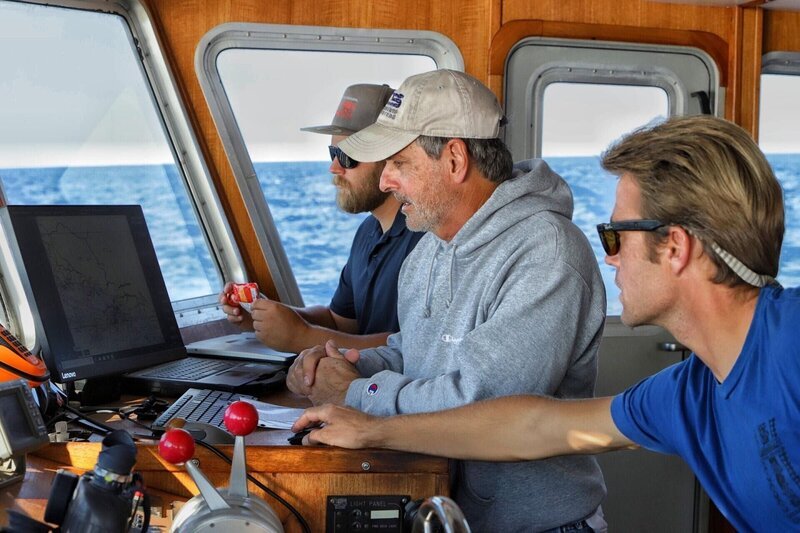 Marshall Stein, Mark Molesworth, und Zac Montgomery – Bild: NGC Network US, LLC.