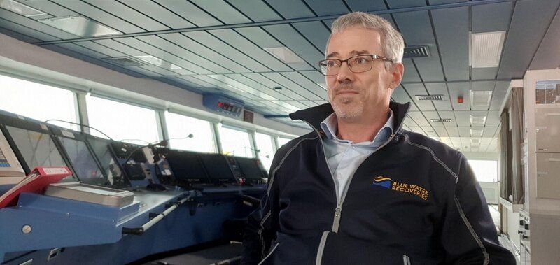 David Mearns, shipwreck hunter, who found the MV Derbyshire wreck in 1994 (National Geographic/​Peter Mills) – Bild: 2019 NGC Network US, LLC. All rights reserved. Lizenzbild frei