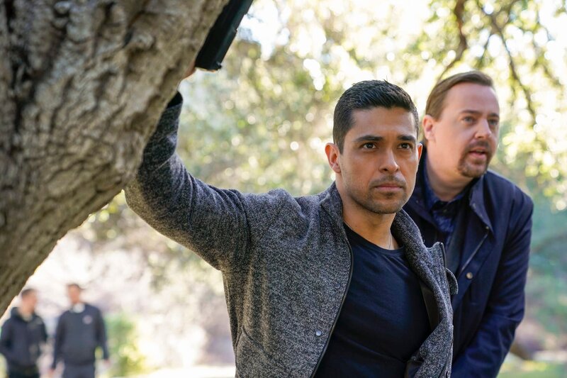 Nick Torres (Wilmer Valderrama, l.); Timothy McGee (Sean Murray, r.) – Bild: Universal Network Television LLC