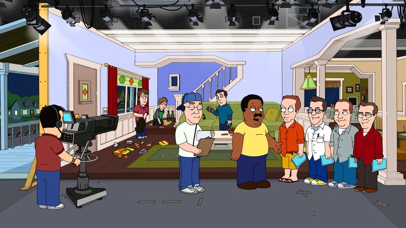 Cleveland Brown (5.v.r.) – Bild: VicaomCBS /​ FOX BROADCASTING
