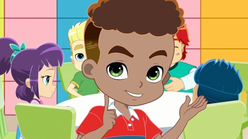 Vik erklärt etwas. – Bild: ORF/​YFE Your Family Entertainment