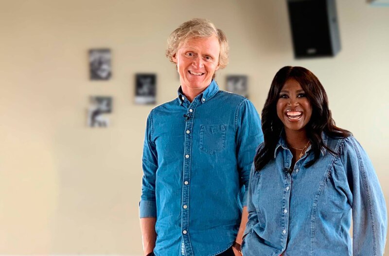 Pierre M. Krause und Motsi Mabuse – Bild: SWR