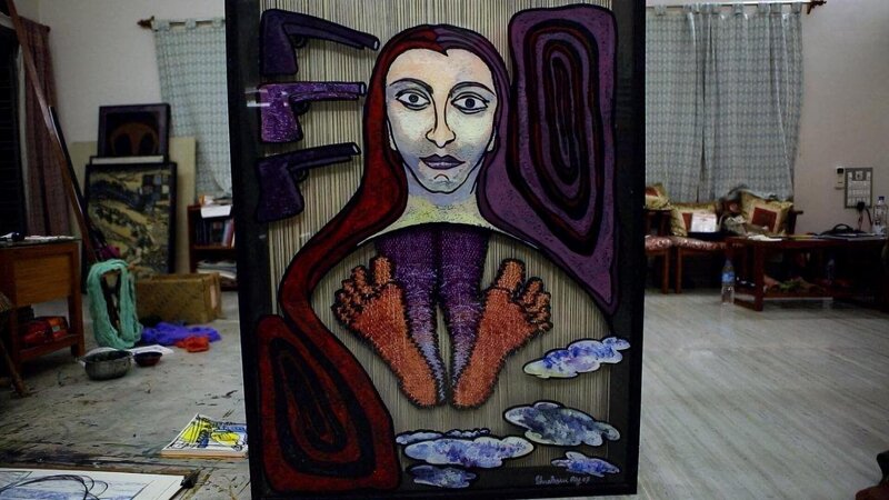 Pop Art am Ganges – Bild: Chitra-Lekha Sarkar