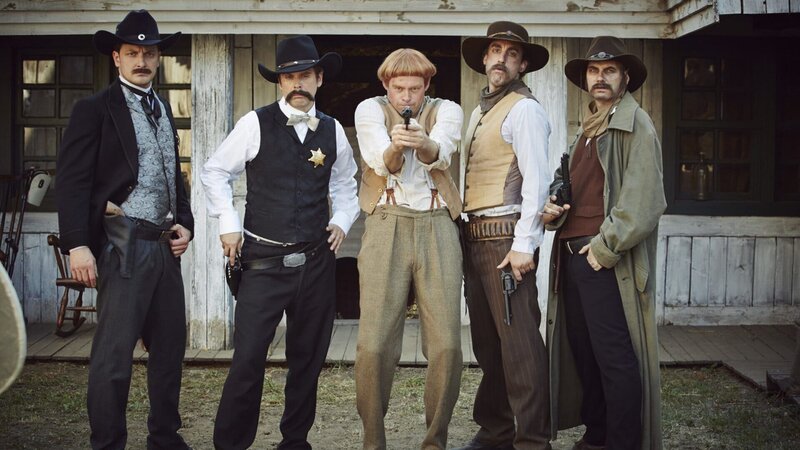 Von links: Holger Stockhaus, Matthias Matschke, Max Giermann, Alexander Schubert, Carsten Strauch. – Bild: ZDF