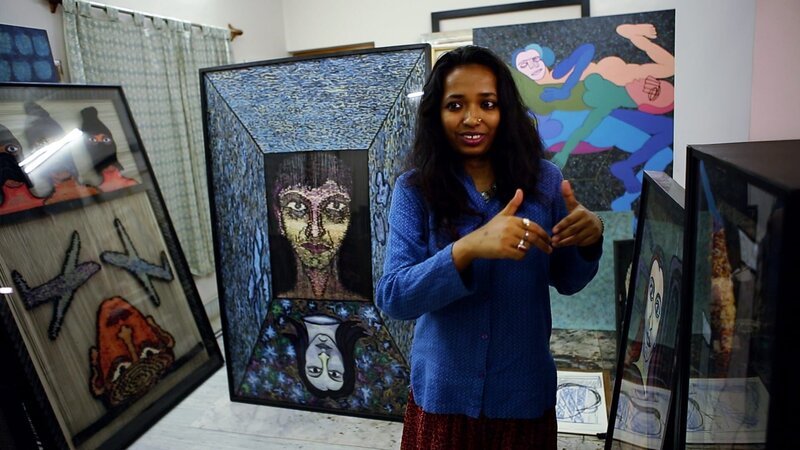 Pop Art am Ganges – Bild: Chitra-Lekha Sarkar