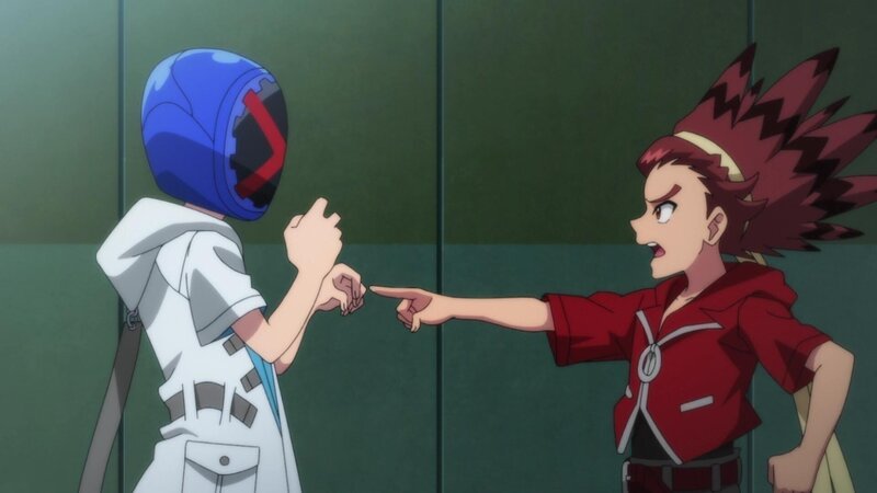 Jaxon und Robin (v.l.) Nachdem sich sein Amateurteam aufgelöst hat, bleibt Robin nichts anderes übrig, als sich dem mysteriösen Blader X anzuschließen, der glaubt, dass es beim Blading nur um Spaß geht.   +++ – Bild: RTL /​ X