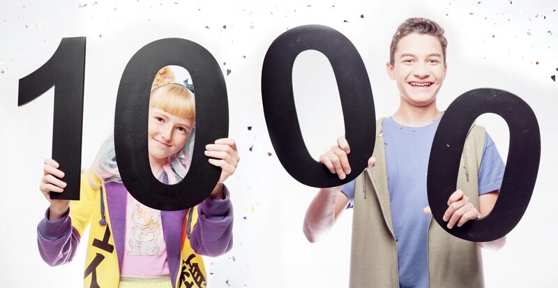 Chiara (Jamila Weintritt) und Herrmann (Thorin Holland) – Bild: KiKA