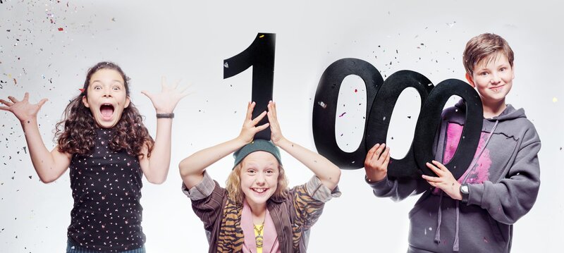 Finja (Amelie Rafolt Gomes), Joyce (Matilda Willigalla) und Paul (Malique-Romeo Heidorn) – Bild: KiKA