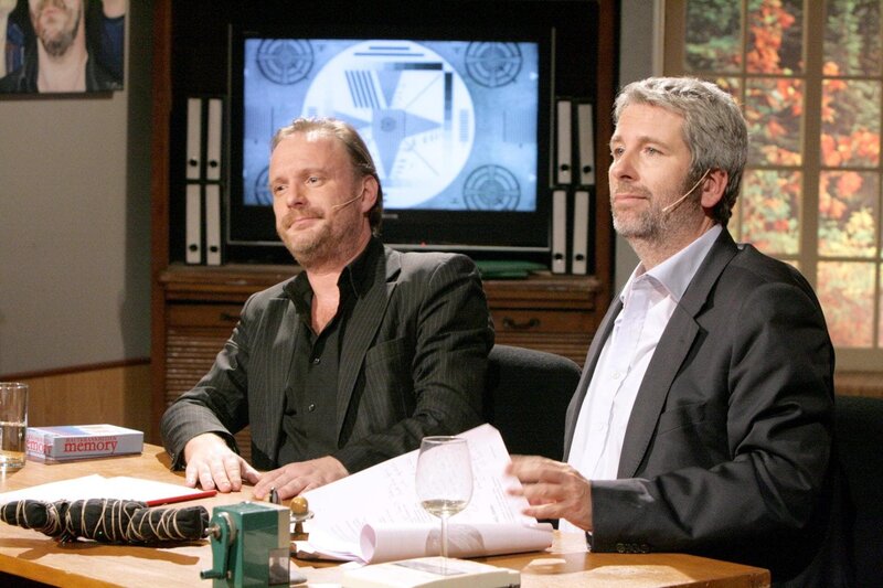 Christoph Grissemann, Dirk Stermann. – Bild: ORF (FS1/​FS2) /​ ORF1