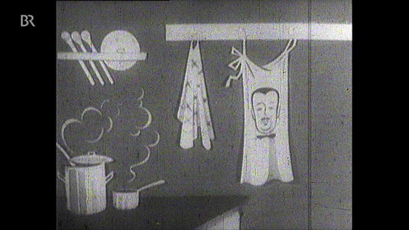 Clemens Wilmenrod war der erste Fernsehkoch im deutschen Fernsehen. Seine Reihe „Bitte in zehn Minuten zu Tisch“ mit über 180 Ausgaben lief von 1953 bis 1964, zuerst im NWDR; diese Folge stammt aus dem Jahr 1955. – Bild: NDR /​ NDR