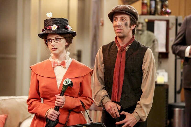 Bernadette (Melissa Rauch, l.); Howard (Simon Helberg, r.) – Bild: Warner Bros. Television