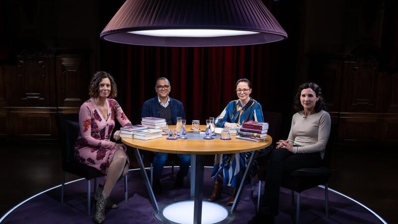 von links: Eva Menasse, Ijoma Mangold, Thea Dorn, Juli Zeh – Bild: Honorarfrei – nur für diese Sendung inkl. SocialMedia bei Nennung ZDF und Claudius PFlug.