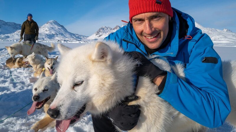 Der Grönlandhund ist besonders robust und ausdauernd. Jahrhundertelang waren dieMenschen bei ihren Reisen auf Schlittenhunde angewiesen. – Bild: ZDF und arte, Christian Howe Der Grönlandhund ist besonders robust und ausdauernd. Jahrhundertelang waren dieMenschen bei ihren Reisen auf Schlittenhunde angewiesen. – Bild: ZDF und arte, Christian Howe