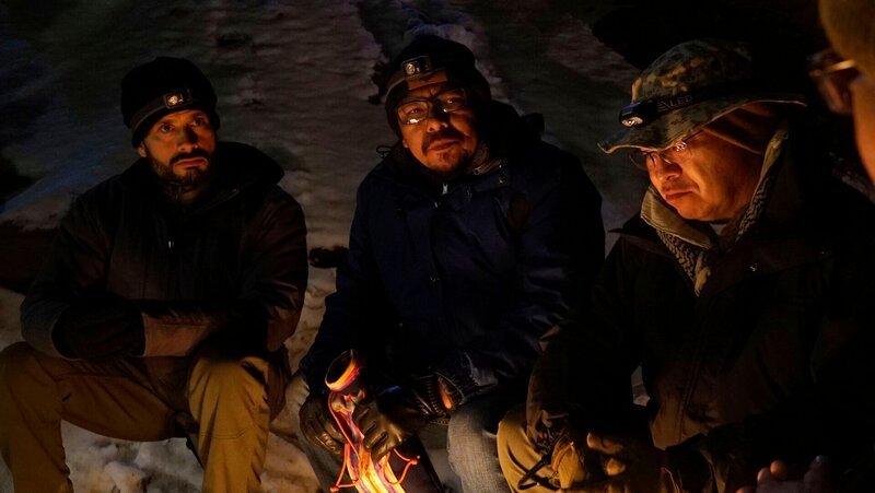 L – R: Andy Bustamante, Art Hardy, Jonathan Dover – Bild: IRON MINE MEDIA INC. /​ AE1CT9002stan /​ IRON MINE MEDIA INC. /​ THE HISTORY CHANNEL
