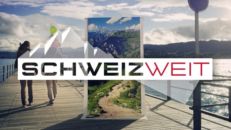 Logo "SCHWEIZWEIT" – Bild: ZDF und SRF Logo "SCHWEIZWEIT" – Bild: ZDF und SRF