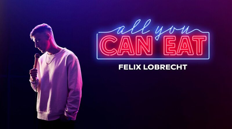 Felix Lobrecht zählt zu den erfolgreichsten deutschen Comedians. Mit seinem Programm ALL YOU CAN EAT füllte er über zwei Jahre die großen Arenen im deutschsprachigen Raum und erreichte dabei über 450.000 Menschen. – Bild: WDR/Marvin Ruppert Felix Lobrecht zählt zu den erfolgreichsten deutschen Comedians. Mit seinem Programm ALL YOU CAN EAT füllte er über zwei Jahre die großen Arenen im deutschsprachigen Raum und erreichte dabei über 450.000 Menschen. – Bild: WDR/Marvin Ruppert