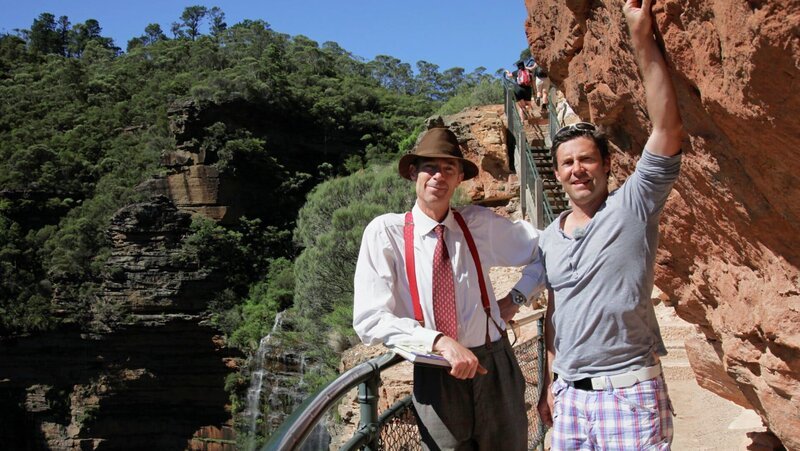 Chris Darwin und Sven Furrer. – Bild: 3sat