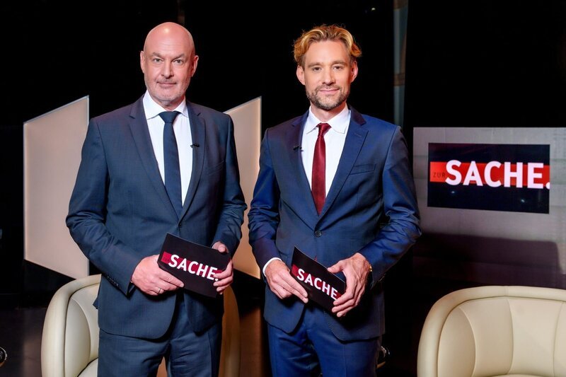 v.li.: Wolfgang Geier, Reiner Reitsamer. – Bild: ORF/​Roman Zach-Kiesling