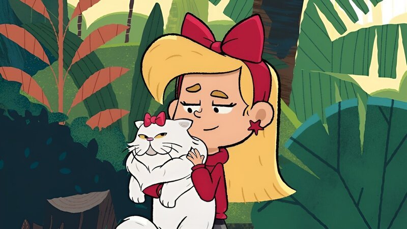 Maeva ist es am liebsten, wenn sie den Vortrag in der Schule über ihre geliebte Katze ‚Prinzessin‘ halten kann. – Bild: ZDF/​Watch Next Media
