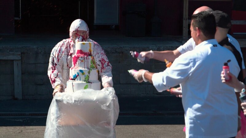 50stes Jubiläum feiert, ordern die beiden eine außergewöhnliche Torte beim „Cake Boss“. – Bild: TLC