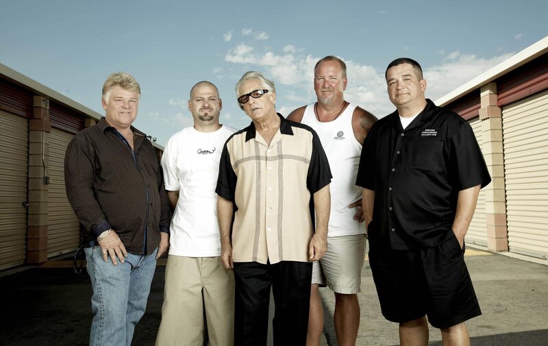 (1. Staffel) – (v.l.n.r.) Dan Dotson; Jarrod Schulz; Barry Weiss; Darrell Sheets; Dave Hester – Bild: 2010 AETN Lizenzbild frei