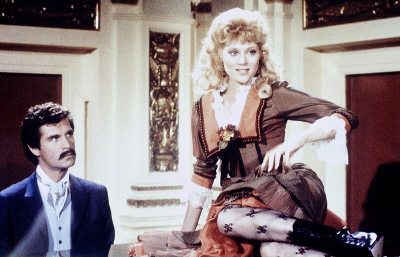 Oliver Tobias (Johann Strauß), Audrey Landers (Lily). – Bild: ORF/Johann Strauss Film Oliver Tobias (Johann Strauß), Audrey Landers (Lily). – Bild: ORF/Johann Strauss Film