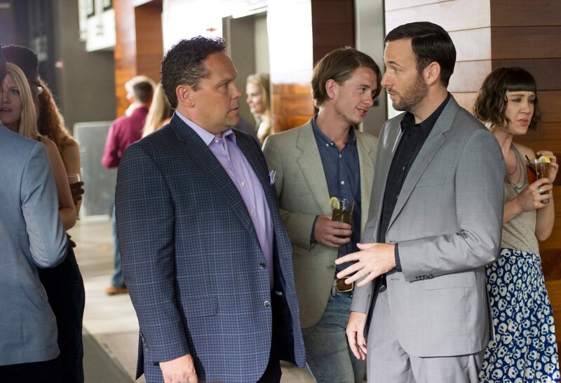 Fusco (Kevin Chapman, l.) und Andre Cooper (Ryan O’Nan) – Bild: CBS