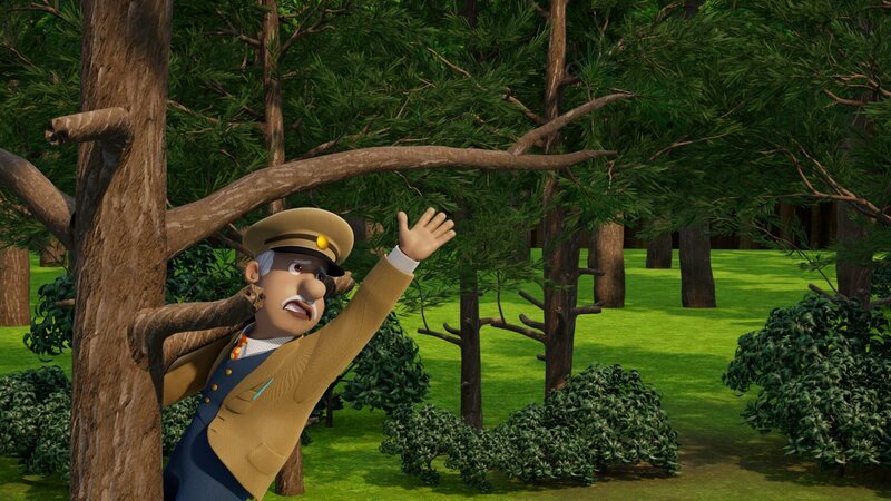 Trevor versucht auf abenteuerliche Art, besondere Zutaten für den Tee zu besorgen. – Bild: 2023 Prism Art & Design Limited