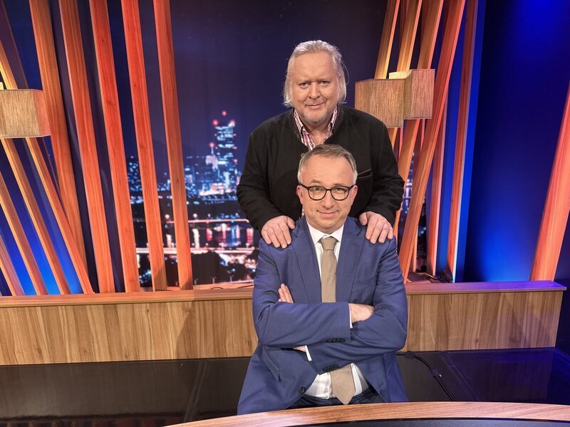 Peter Klien, Gregor Seberg. – Bild: ORF/​Gebhardt Productions